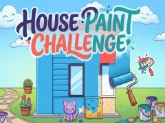 Žaidimas House Paint Challenge internete