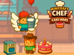Žaidimas Minicraft Chef Cake Wars internete
