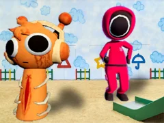 Žaidimas Squid Sprunki Dance Game internete