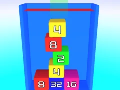 Žaidimas 2048 3D: Merge Cubes internete