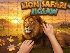 Žaidimas Lion Safari Jigsaw internete