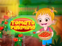 Žaidimas Baby Hazel. Tomato farming internete