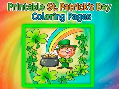 Žaidimas Printable St Patricks Day Coloring Pages internete
