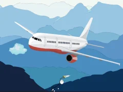 Žaidimas Stickman Escape - Plane and Ship internete