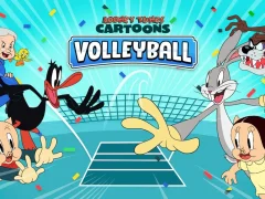 Žaidimas Looney Tunes Cartoons Volleyball internete