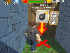 Žaidimas Obby: Bomberman internete