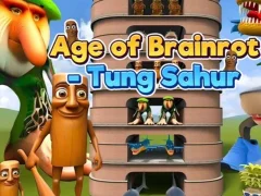 Žaidimas Age of Brainrot Tung Sahur internete