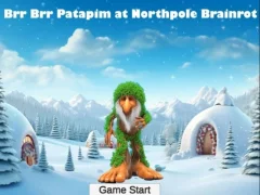 Žaidimas Brr Brr Patapim at Northpole Brainrot internete