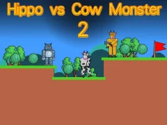 Žaidimas Hippo vs Cow Monster 2 internete