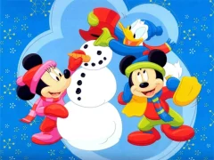 Žaidimas Disney Christmas Jigsaw Puzzle 2 internete
