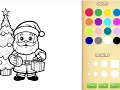 Žaidimas Christmas Coloring Book For Kids internete