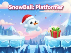 Žaidimas SnowBall: Platformer internete