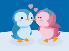 Žaidimas Cute Penguin Puzzle internete