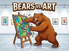 Žaidimas Bears vs. Art internete