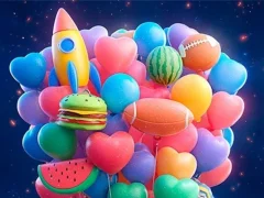 Žaidimas Merge 3D - Match 3 Balloons internete