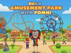 Žaidimas Build Amusement Park with Pomni internete