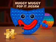 Žaidimas Huggy Wuggy Pop It Jigsaw internete