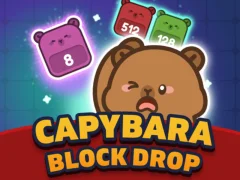 Žaidimas Capybara Block Drop internete