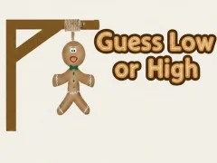 Žaidimas Guess Low or High internete