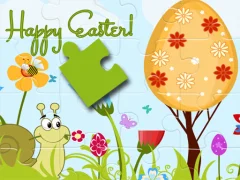 Žaidimas Happy Easter Puzzle internete
