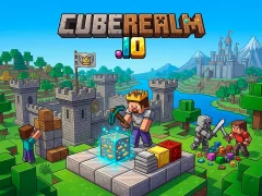Žaidimas CubeRealm.io internete