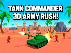 Žaidimas Tank Commander 3d Army Rush! internete