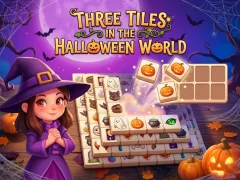 Žaidimas The Three Tiles in the Halloween World internete