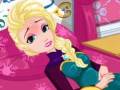 Žaidimas Elsa Stomach Virus internete