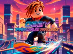 Žaidimas Obby Parkour Racing internete
