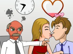 Žaidimas Secret Office Kissing internete