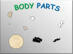 Žaidimas Body parts internete