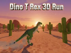 Žaidimas Dino T Rex 3D Run internete