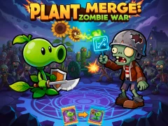 Žaidimas Plant Merge: Zombie War internete
