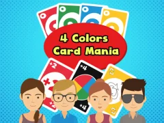 Žaidimas 4 Colors Card Mania internete