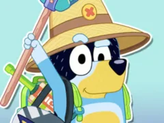 Žaidimas Jigsaw Puzzle: Bluey Happy Father's Day internete