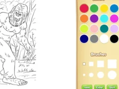 Žaidimas Bigfoot Coloring Book internete