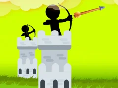 Žaidimas Stickman Archer Castle internete
