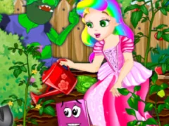 Žaidimas Princess juliet garden trouble internete