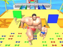Žaidimas Muscle Race 3D: Smash Running Game internete