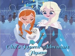 Žaidimas Olaf‘s Frozen Adventure Jigsaw internete