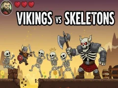 Žaidimas Vikings Vs Skeletons internete