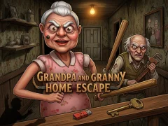 Žaidimas Grandpa And Granny Home Escape internete