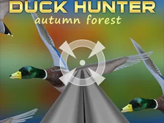 Žaidimas Duck Hunter Autumn forest internete
