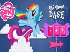 Žaidimas Rainbow Dash's Cloud Bump internete