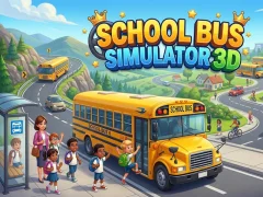 Žaidimas School Bus Simulator 3D internete
