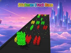 Žaidimas Stickman Stack Race internete