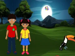 Žaidimas Siblings Escape From Dark Forest internete