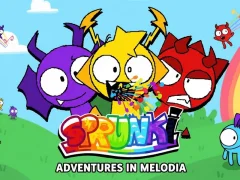 Žaidimas Sprunki: Adventures in Melodia internete