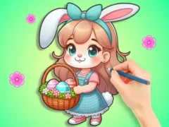Žaidimas Coloring Book: Easter Eggs DIY internete