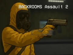 Žaidimas Backrooms Assault 2 internete